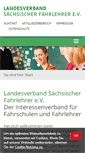 Mobile Screenshot of fahrlehrerverband-sachsen.de